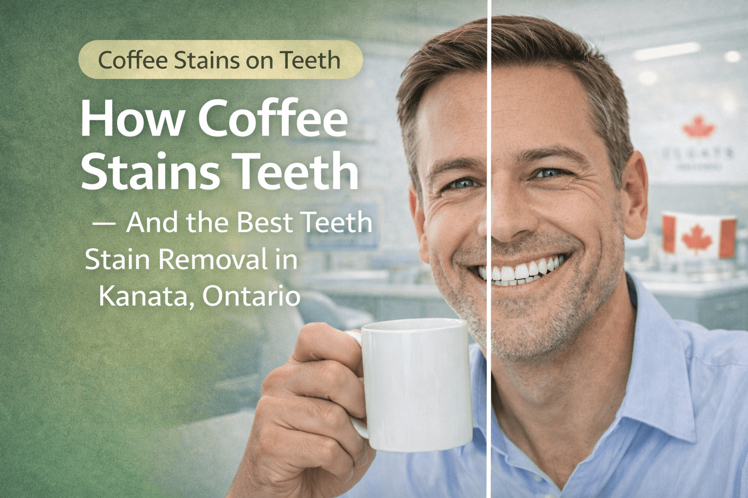 How Coffee Stains Teeth — And the Best Teeth Stain Removal in Kanata, Ontario